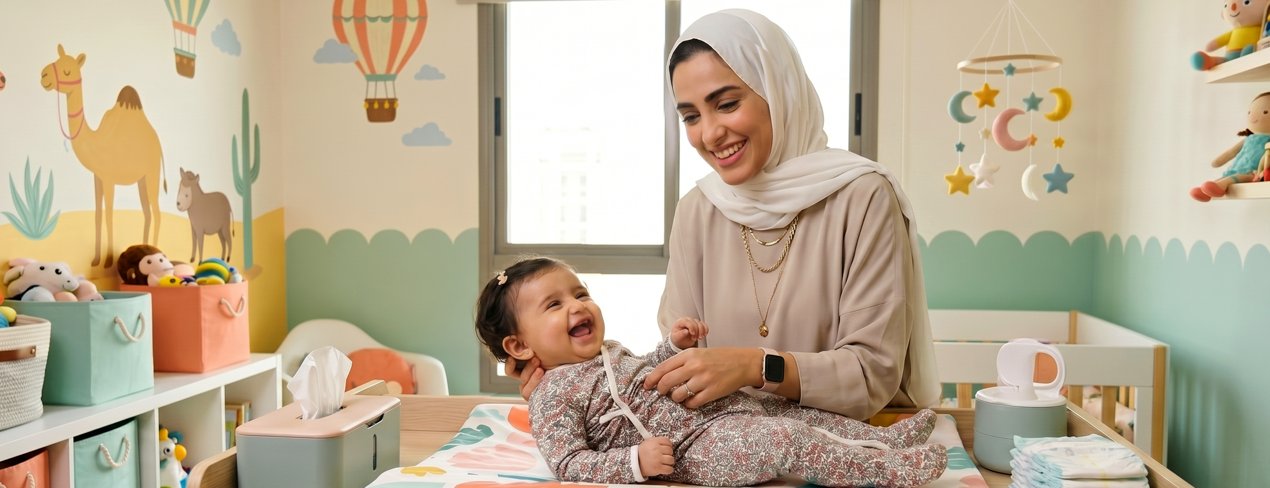 Easy to change baby clothes